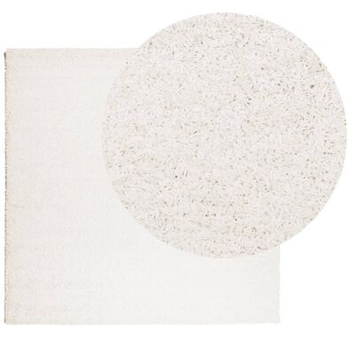 vidaXL Tapis shaggy PAMPLONA poils longs moderne crème 200x200 cm