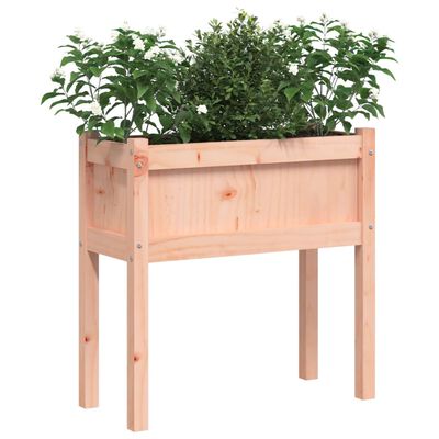 vidaXL Jardinières 2 pcs avec pieds bois massif douglas