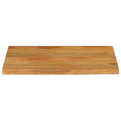 vidaXL Dessus de table à bord vivant 80x60x3,8 cm bois massif manguier