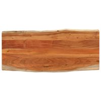 vidaXL Dessus de table 140x60x3,8cm rectangulaire bois massif d'acacia