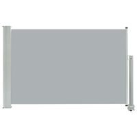 vidaXL Auvent latéral rétractable de patio 60x300 cm Gris