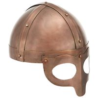 vidaXL Casque de viking de réplique antique pour GN Cuivre Acier