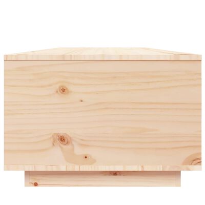 vidaXL Table basse 80x50x35,5 cm Bois massif de pin