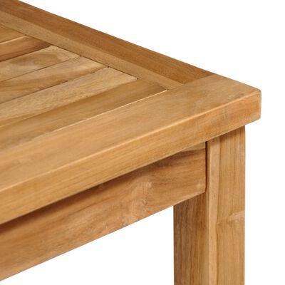 vidaXL Ensemble à manger de jardin 3 pcs Bois de teck solide