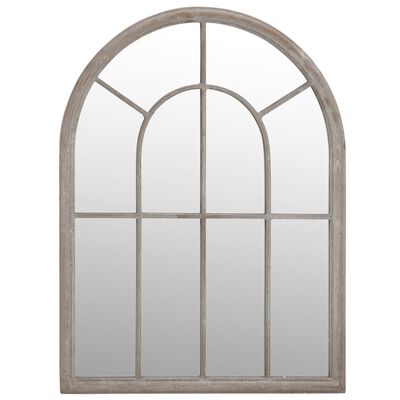 vidaXL Miroir de jardin Sable 60x45 cm Fer pour utilisation extérieure