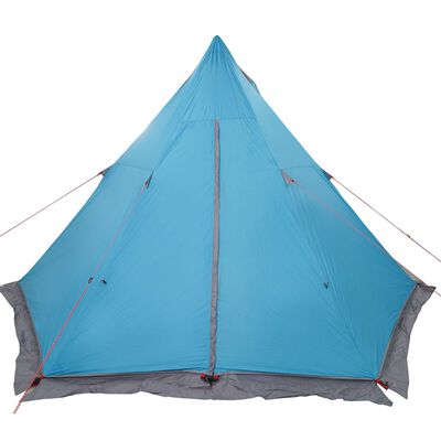 vidaXL Tente familiale tipi 6 personnes bleu imperméable