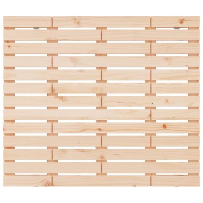 vidaXL Tête de lit murale 146x3x91,5 cm Bois massif de pin