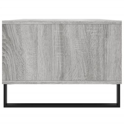 vidaXL Table basse Sonoma gris 90x50x36,5 cm Bois d'ingénierie