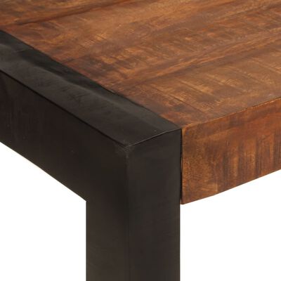 vidaXL Table à dîner marron miel 120x60x76 cm bois de manguier massif