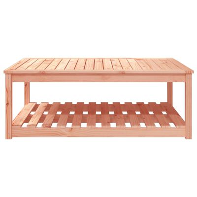 vidaXL Table de jardin 121x82,5x45 cm bois massif de douglas