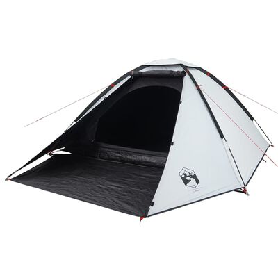 vidaXL Tente de camping à dôme 4 personnes tissu occultant imperméable