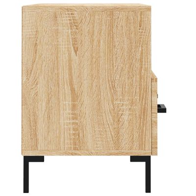 vidaXL Meuble TV Chêne sonoma 80x36x50 cm Bois d'ingénierie