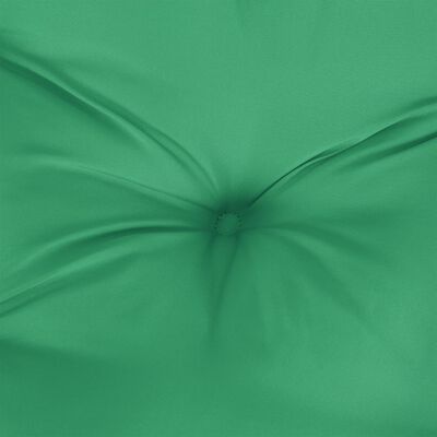 vidaXL Coussin de palette vert 50x50x12 cm tissu