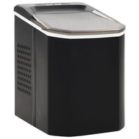 vidaXL Appareil à glaçons Noir 1,4 L 15 kg / 24 h