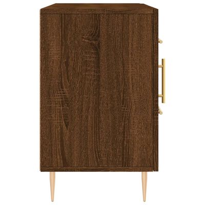 vidaXL Buffet chêne marron 100x36x60 cm bois d'ingénierie