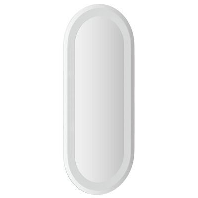 vidaXL Miroir de salle de bain à LED 70x30 cm ovale