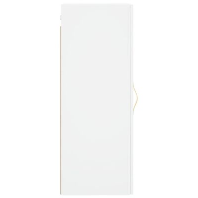 vidaXL Armoire murale blanc 34,5x34x90 cm