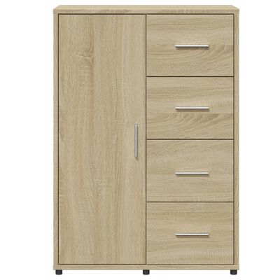 vidaXL Buffet chêne sonoma 60x31x84 cm bois d'ingénierie