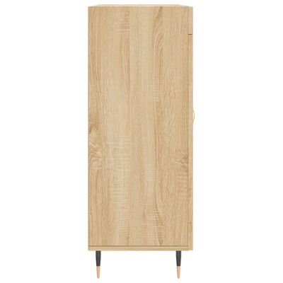 vidaXL Buffet chêne sonoma 69,5x34x90 cm bois d'ingénierie