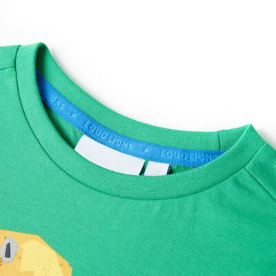 T-shirt pour enfants vert 116
