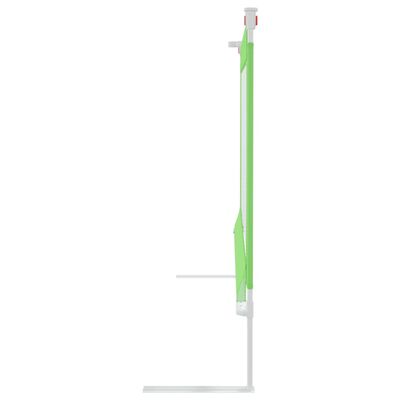 vidaXL Barrière de sécurité de lit d'enfant Vert 160x25 cm Tissu