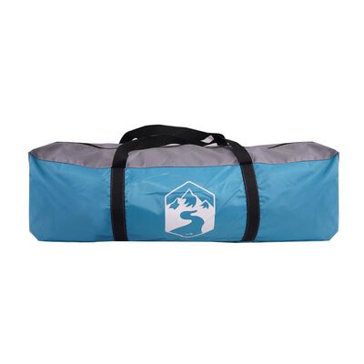 vidaXL Tente familiale tipi 8 personnes bleu imperméable