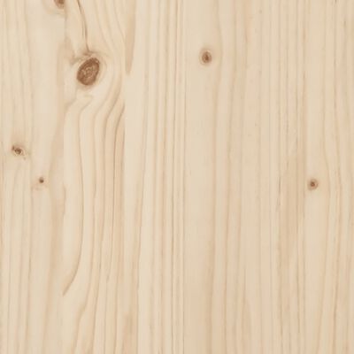 vidaXL Dessus de bureau 100x50x2,5 cm bois massif de pin