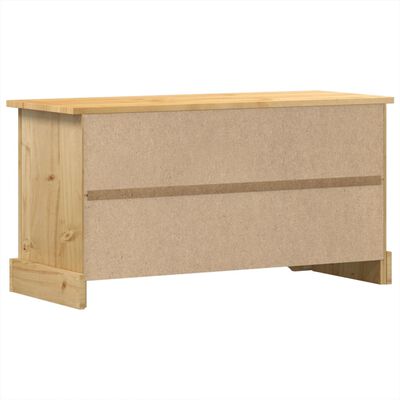 vidaXL Meuble TV Corona 100x37x52 cm bois de pin massif