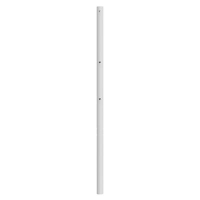 vidaXL Tête de lit métal blanc 75 cm