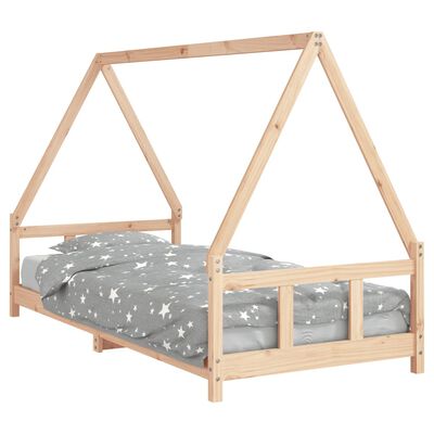 vidaXL Cadre de lit pour enfants 90x200 cm bois de pin massif