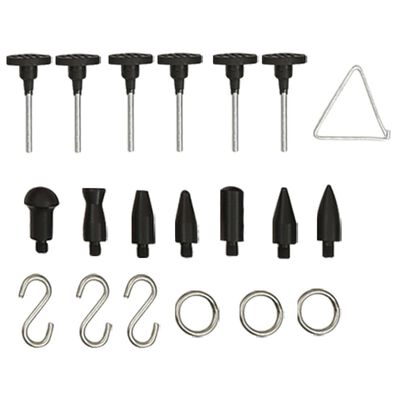 vidaXL Kit d'outils de débosselage sans peinture 80 pcs