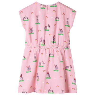 Robe pour enfants rose clair 116