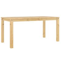 vidaXL Table à manger Panama 160x80x75 cm bois massif de pin