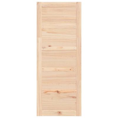 vidaXL Porte de grange 80x1,8x204,5 cm Bois massif de pin