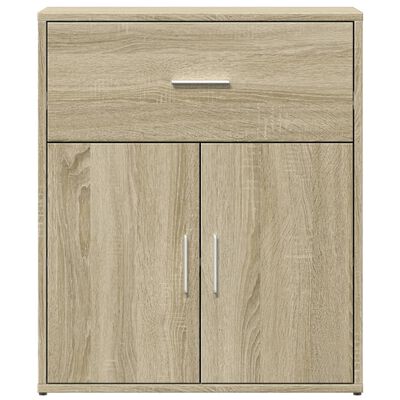 vidaXL Buffet chêne sonoma 60x31x70 cm bois d'ingénierie