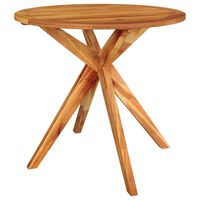 vidaXL Table de jardin 85x85x75 cm Bois d'acacia solide