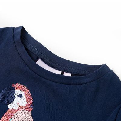 T-shirt pour enfants bleu marine 92
