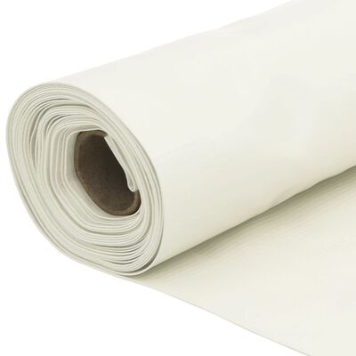 vidaXL Écran d'intimité de balcon blanc 400x120 cm PVC