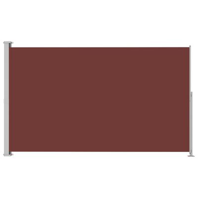 vidaXL Auvent latéral rétractable de patio 220x300 cm Marron