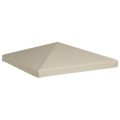 vidaXL Couverture de toit de belvédère 310 g / m² 3x3 m Beige