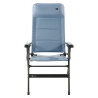 Travellife Chaise inclinable Lago Comfort ondulée bleu