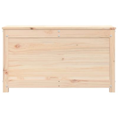 vidaXL Boîte de rangement 80x40x45,5 cm Bois massif de pin