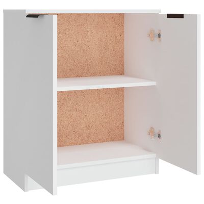 vidaXL Buffets 3 pcs Blanc Bois d'ingénierie