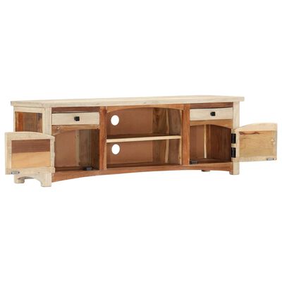 vidaXL Meuble TV 120 x 30 x 40 cm Bois de récupération massif