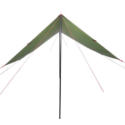 vidaXL Bâche de camping vert 430x380x210 cm imperméable