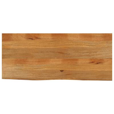 vidaXL Dessus de table à bord vivant 140x60x2,5cm bois massif manguier