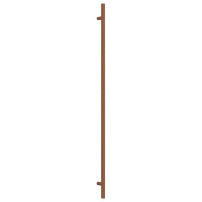 vidaXL Poignées d'armoire 10 pcs bronze 480 mm acier inoxydable