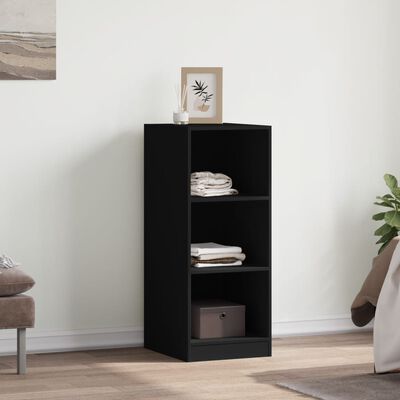 vidaXL Garde-robe noir 48x41x102 cm bois d'ingénierie