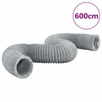 vidaXL Conduit d'échappement PVC 6 m Ø10 cm