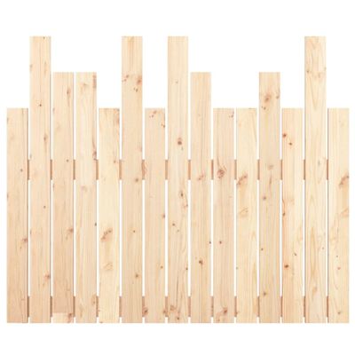 vidaXL Tête de lit murale 95,5x3x80 cm Bois massif de pin